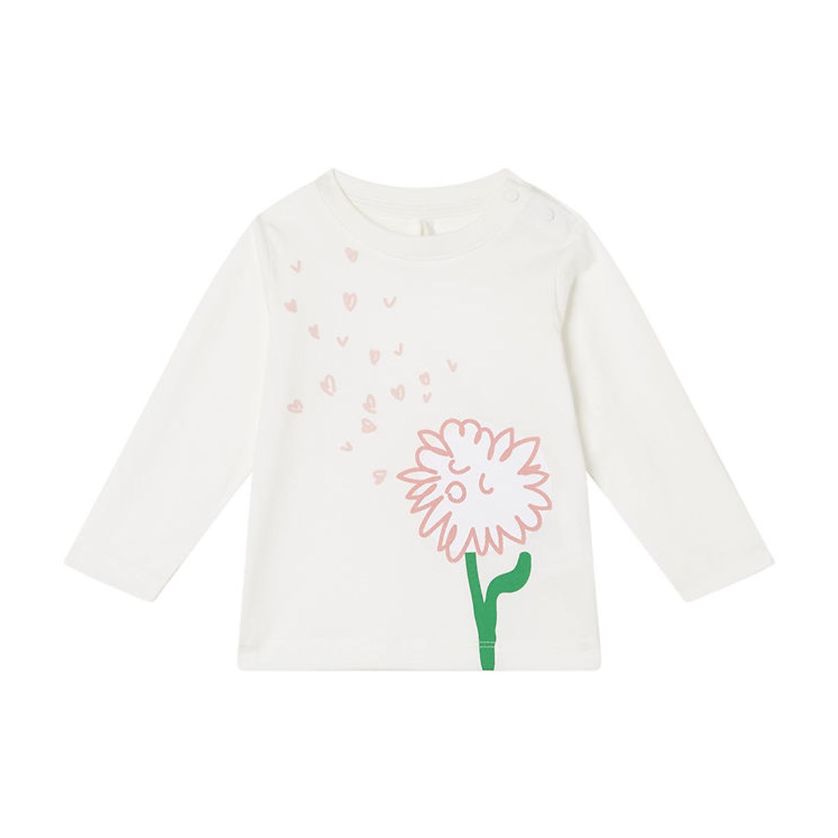 Stella McCartney Kids Bluse - Ivory m. Blomst