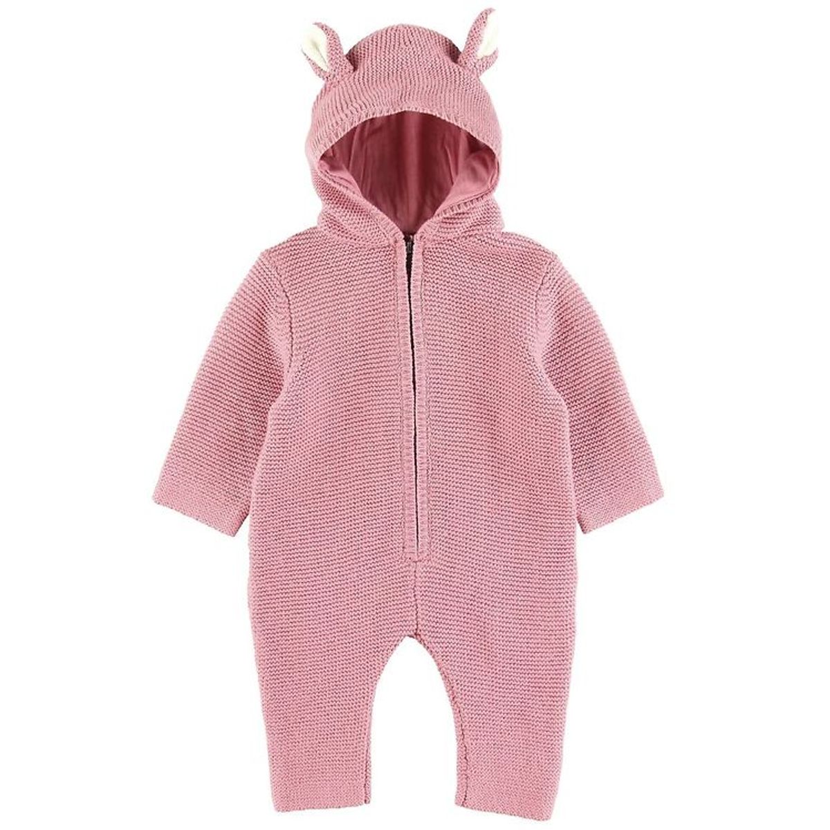 Stella McCartney Kids Heldragt - Uld/Bomuld - Horse - Rosa