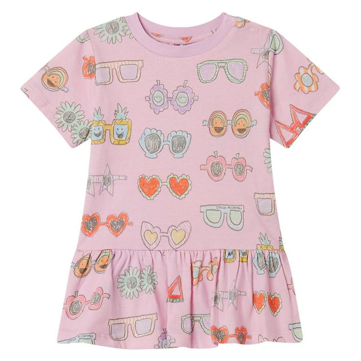 Stella McCartney Kids Kjole - Rosa m. Solbriller