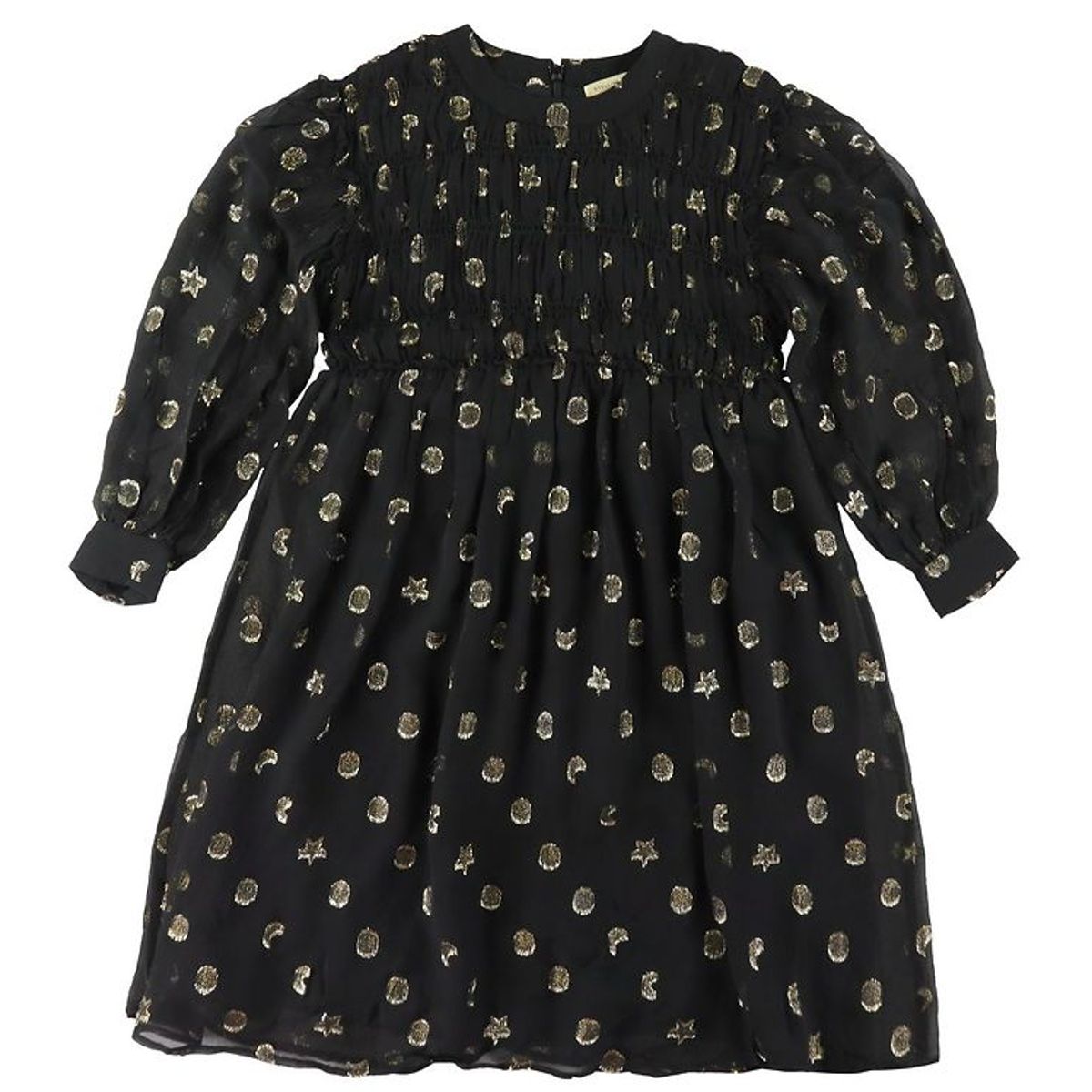 Stella McCartney Kids Kjole - Sort/Guld