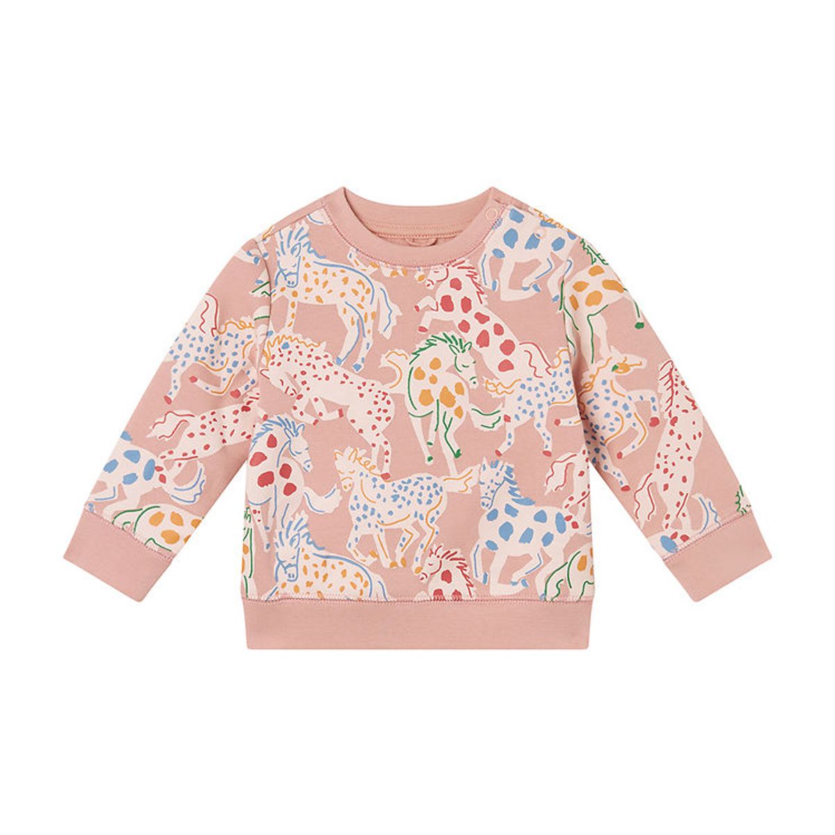 Stella McCartney Kids Sweatshirt - Rosa m. Heste