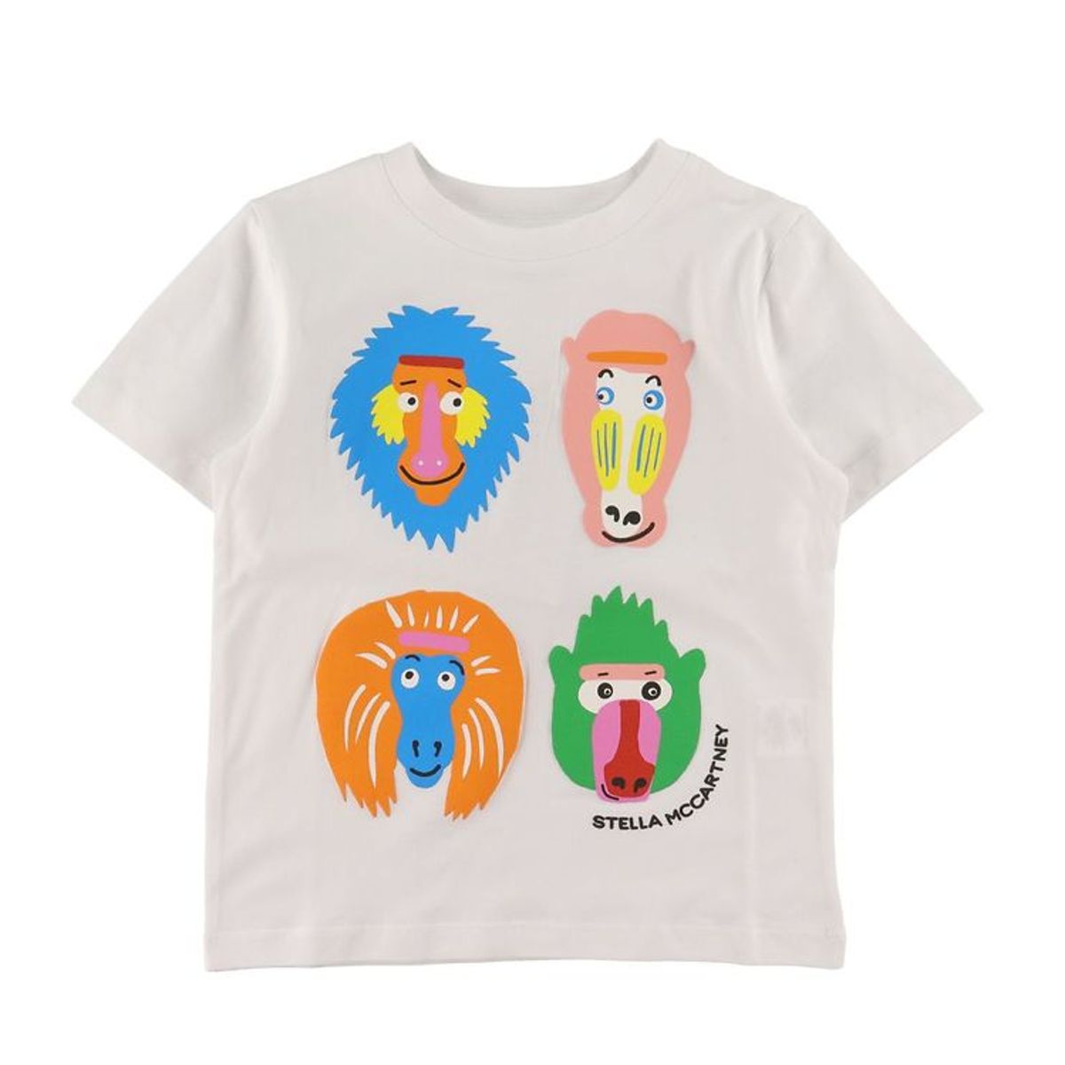 Stella McCartney Kids T-shirt - Hvid m. Aber