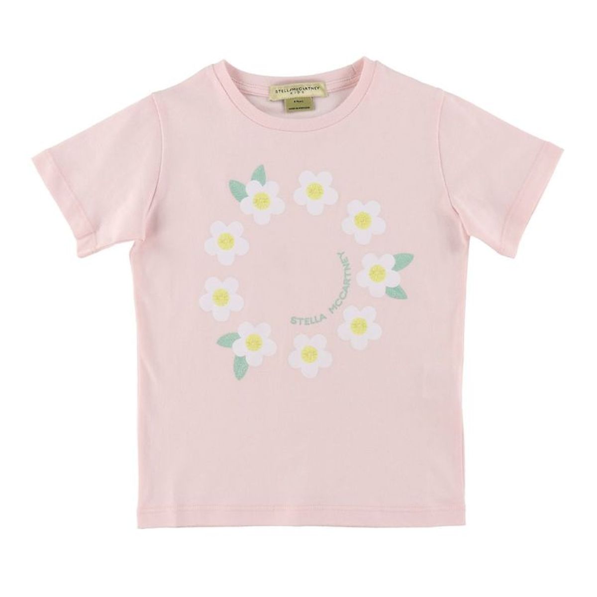 Stella McCartney Kids T-shirt - Rosa m. Blomster