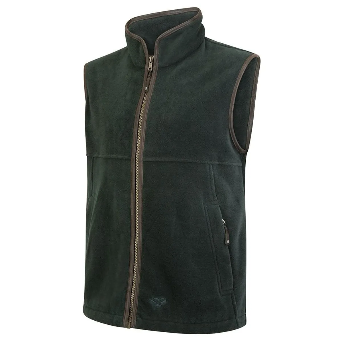 Stenton Grøn Fleece Gilet vest - L