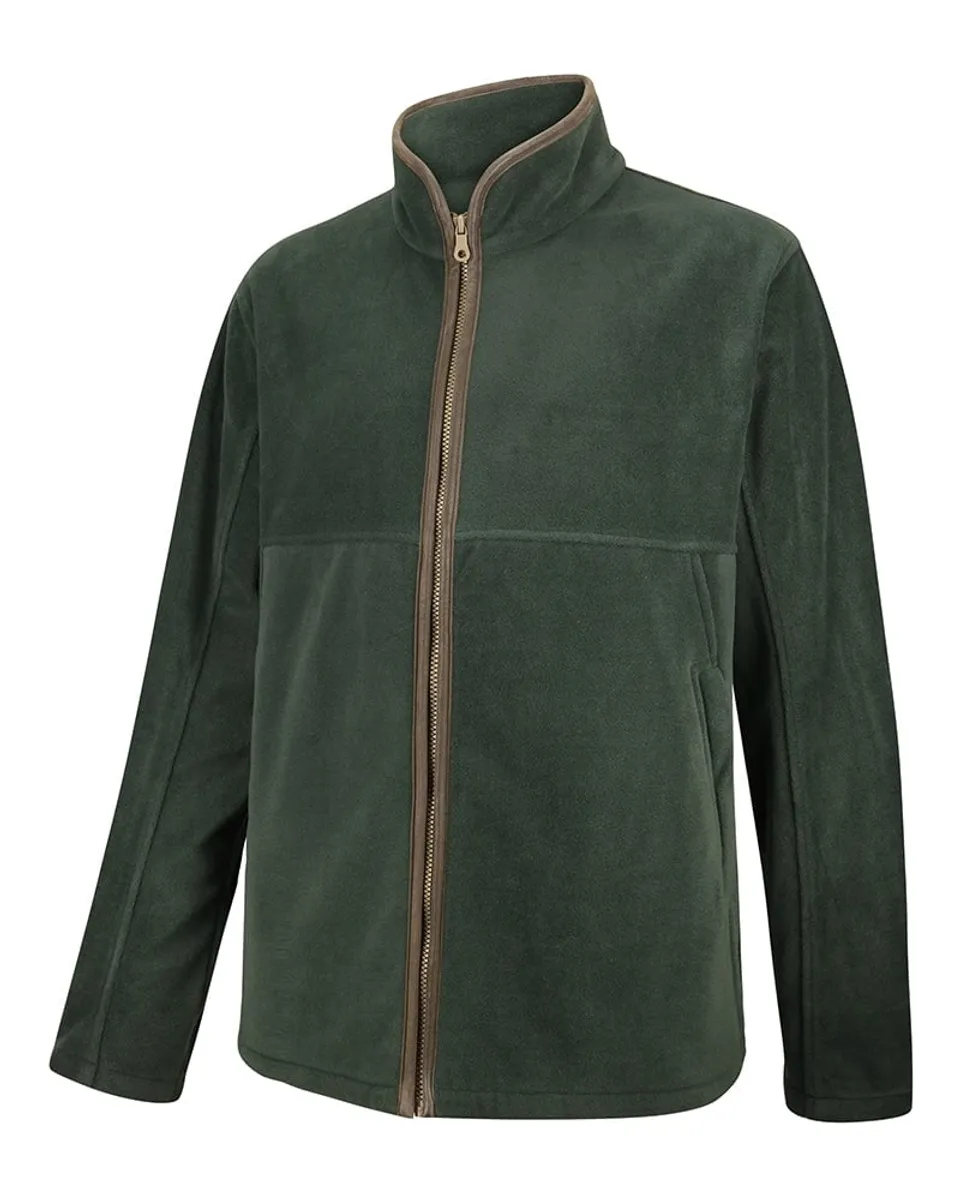 Stenton grøn fleece jakke - 3XL