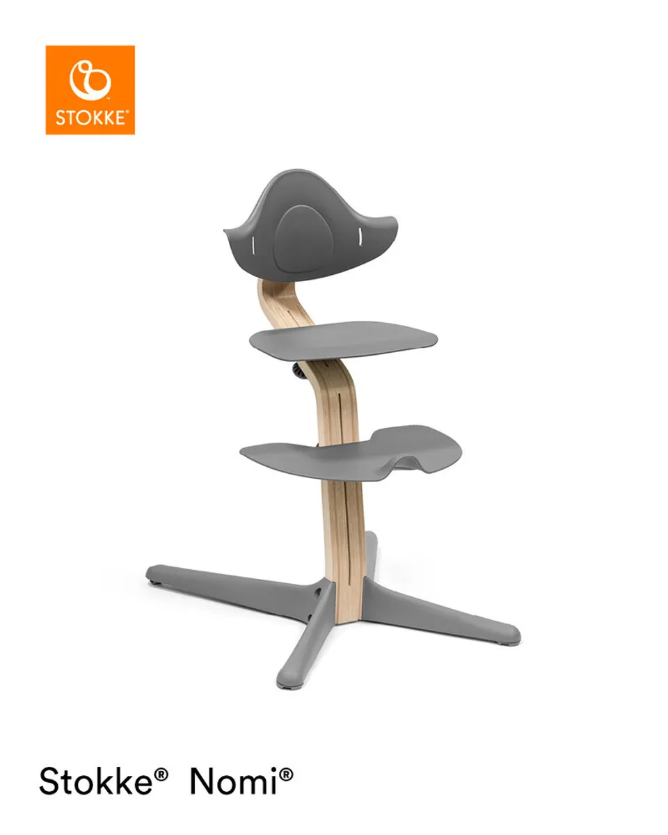 Stokke Nomi Stol - Natural Grey