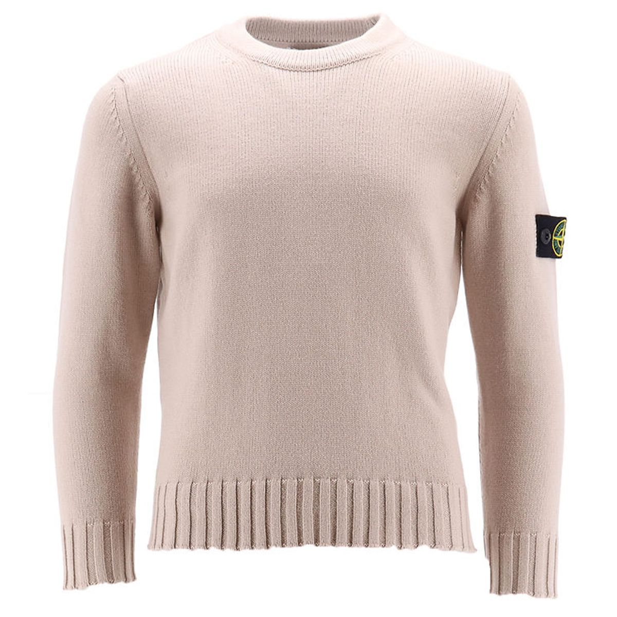 Stone Island Bluse - Strik - Natural Beige