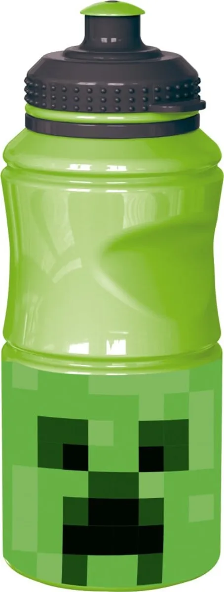 Stor - Easy Hold Sports Vandflaske, 380 Ml - Minecraft