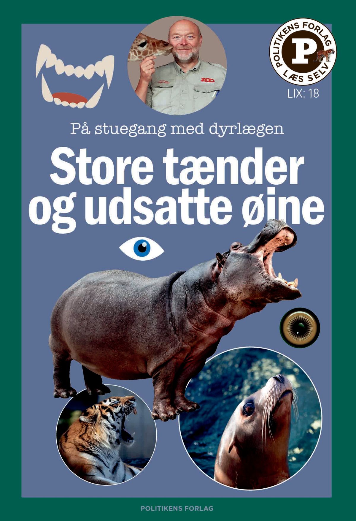 Store tænder og udsatte øjne - læs selv-serie