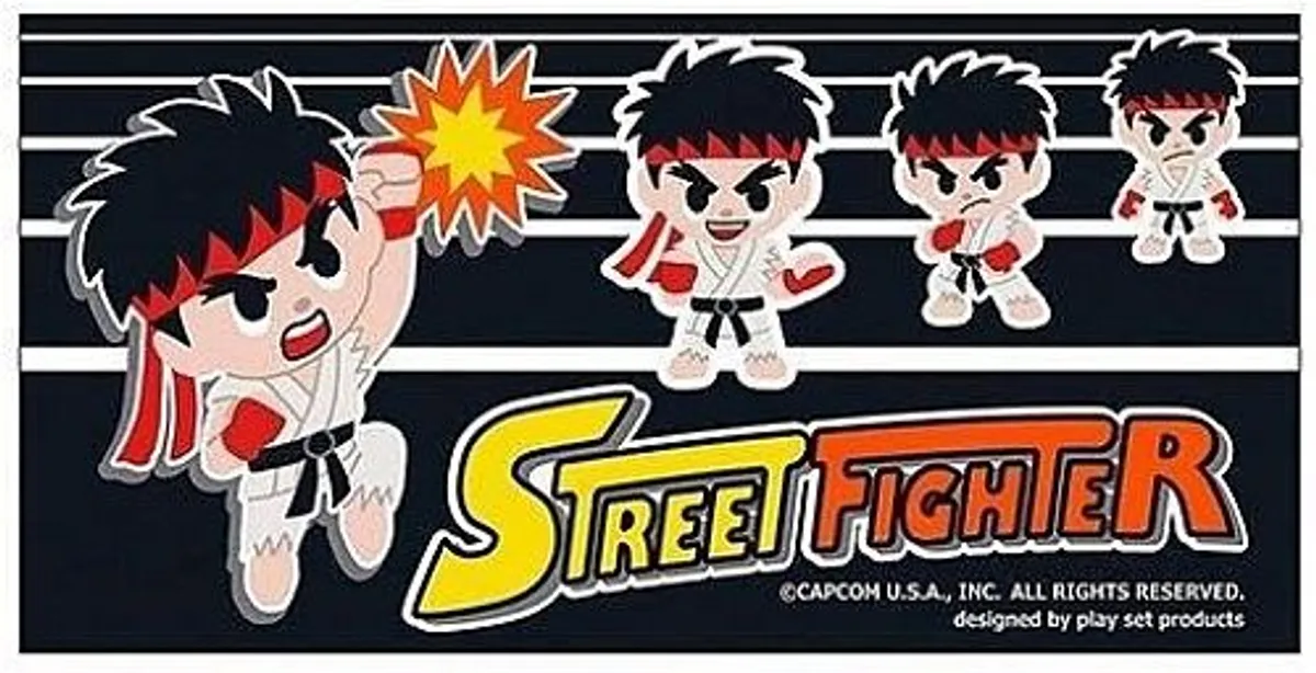 Street Fighter - Jumbo Towel / HÃ¥ndklÃ¦de - Ryu *Sale*