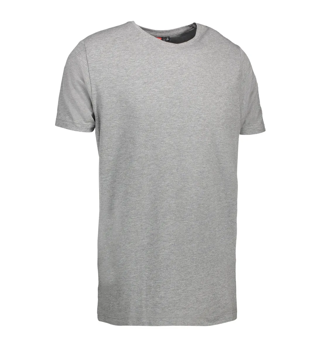 Stretch t-shirt til mænd i grå - 2XL