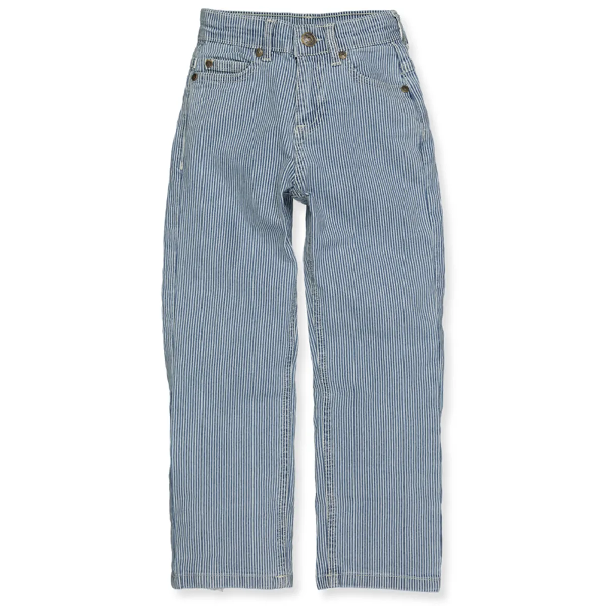 Stribet jeans (11-12 år)