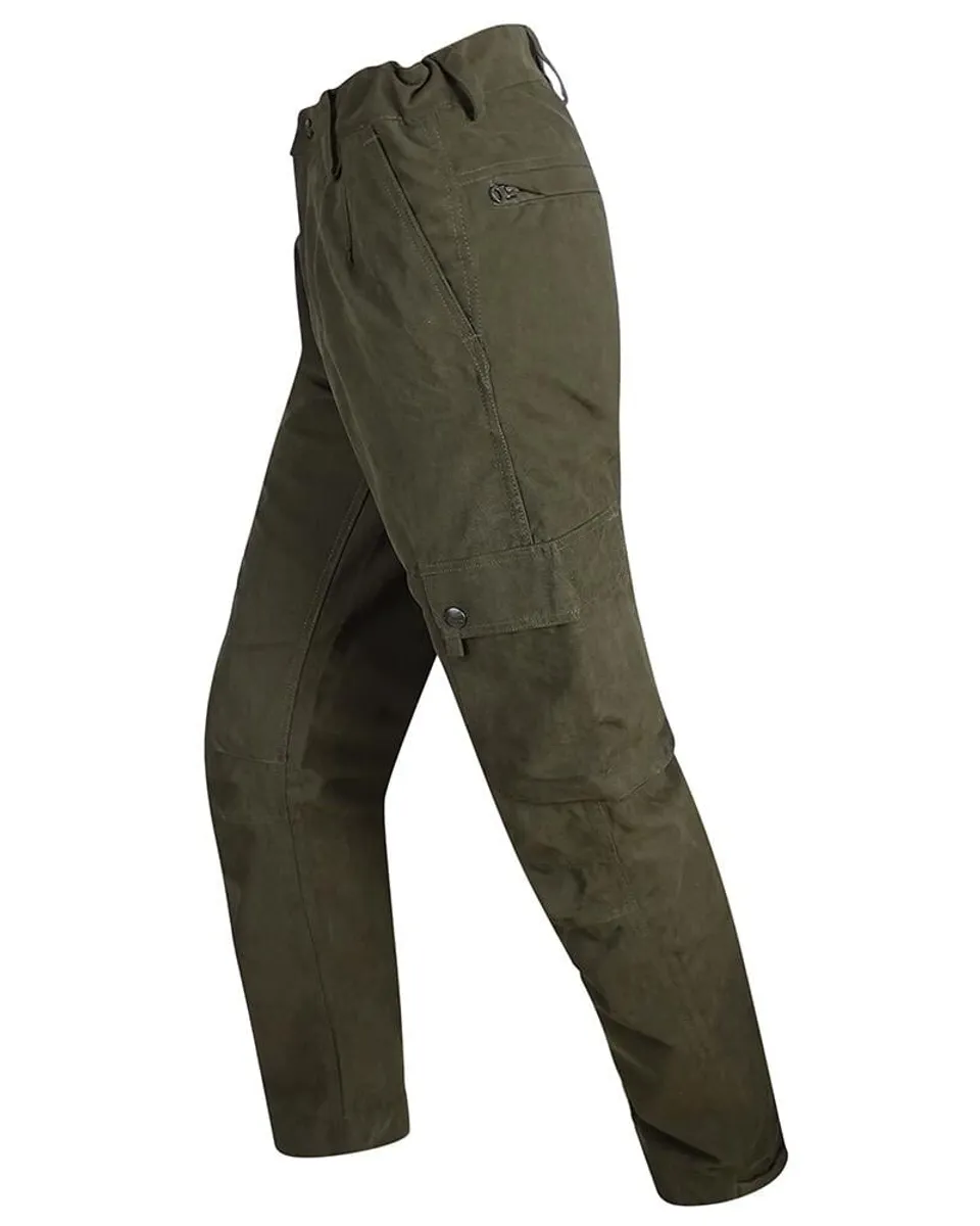 Struther Field Trousers jagtbukser, mørk grøn - 3XL-30â