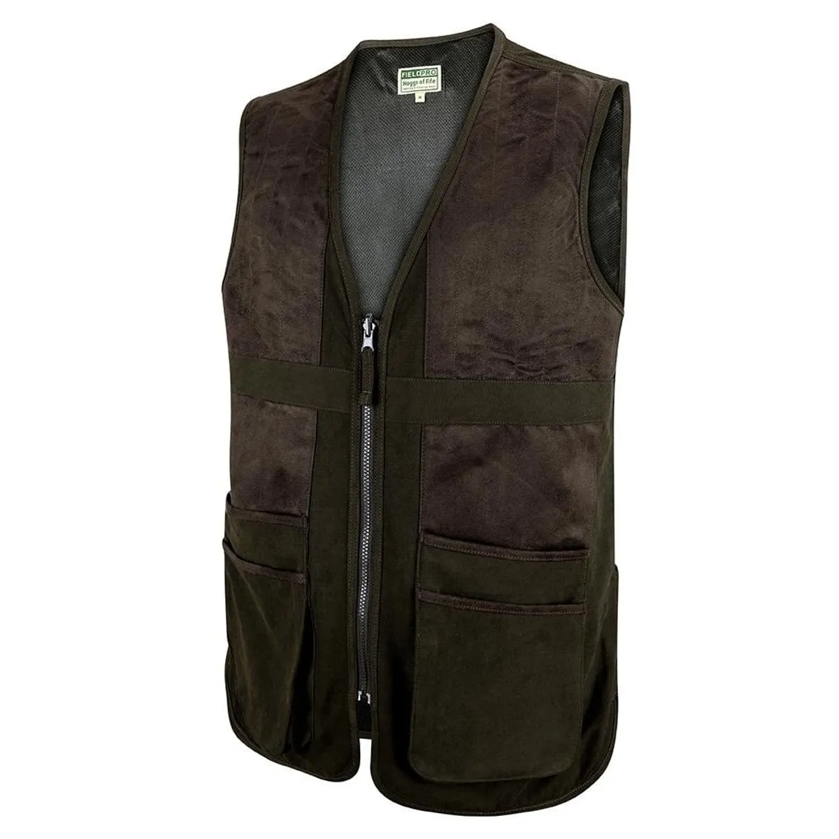 Struther Shooting Vest, skydevest, mørk grøn - 3XL