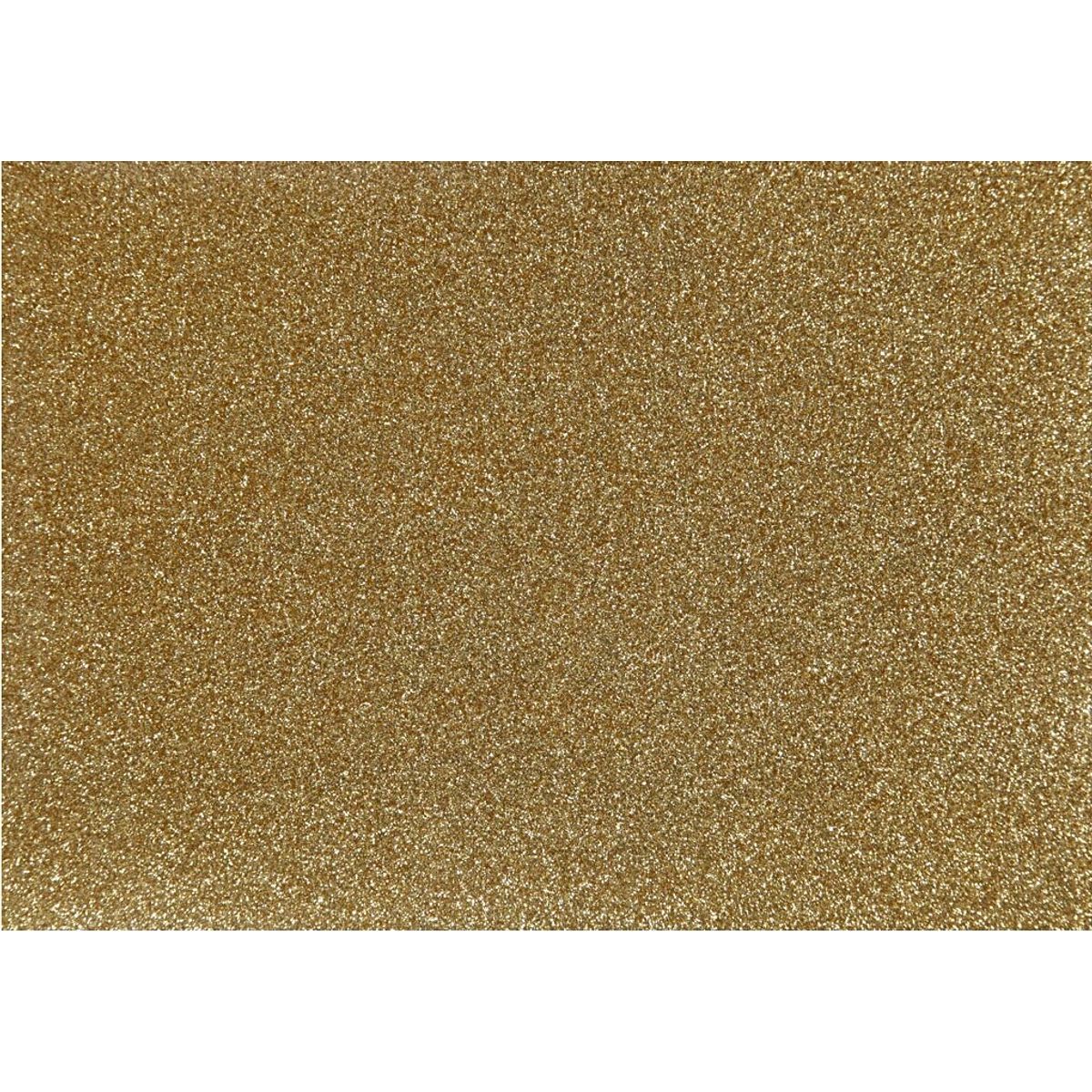 Strygestof - A5 - 148x210 Mm - Glitter - Guld - 1 Ark