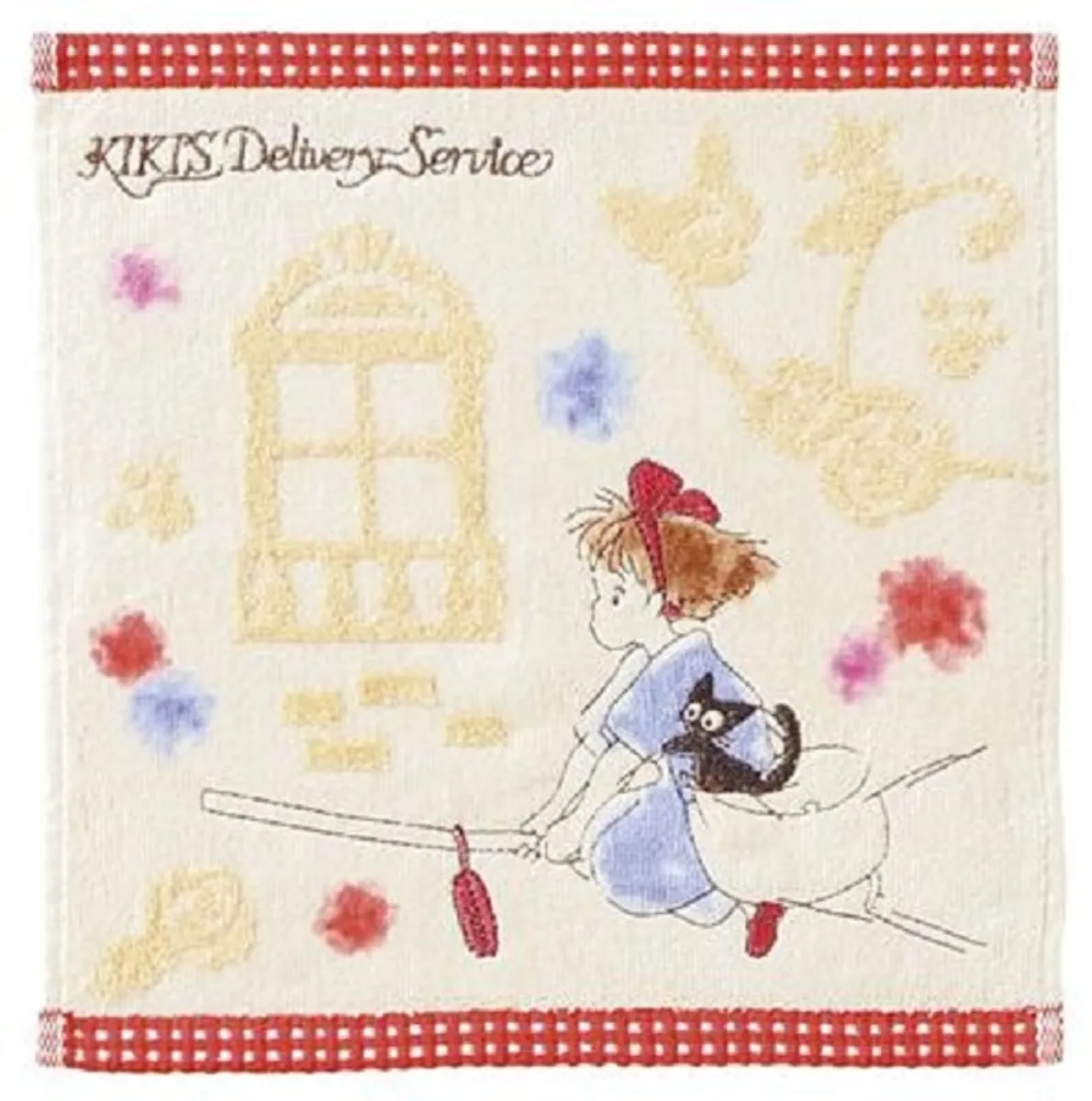 Studio Ghibli - Kiki's Delivery Service - Mini-Towel: Kiki On Her Broom