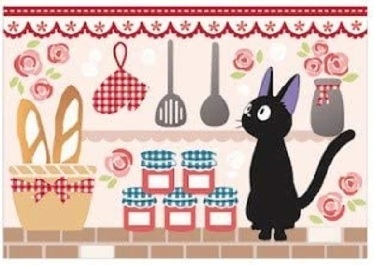 Studio Ghibli - Kiki's Delivery Service - Table Mat: Jiji Jam