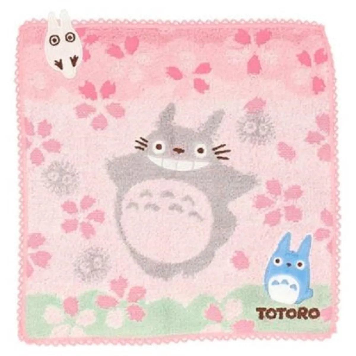 Studio Ghibli - My Neighbor Totoro - Totoro Cherry Blossoms Mini towel 25 x 25cm