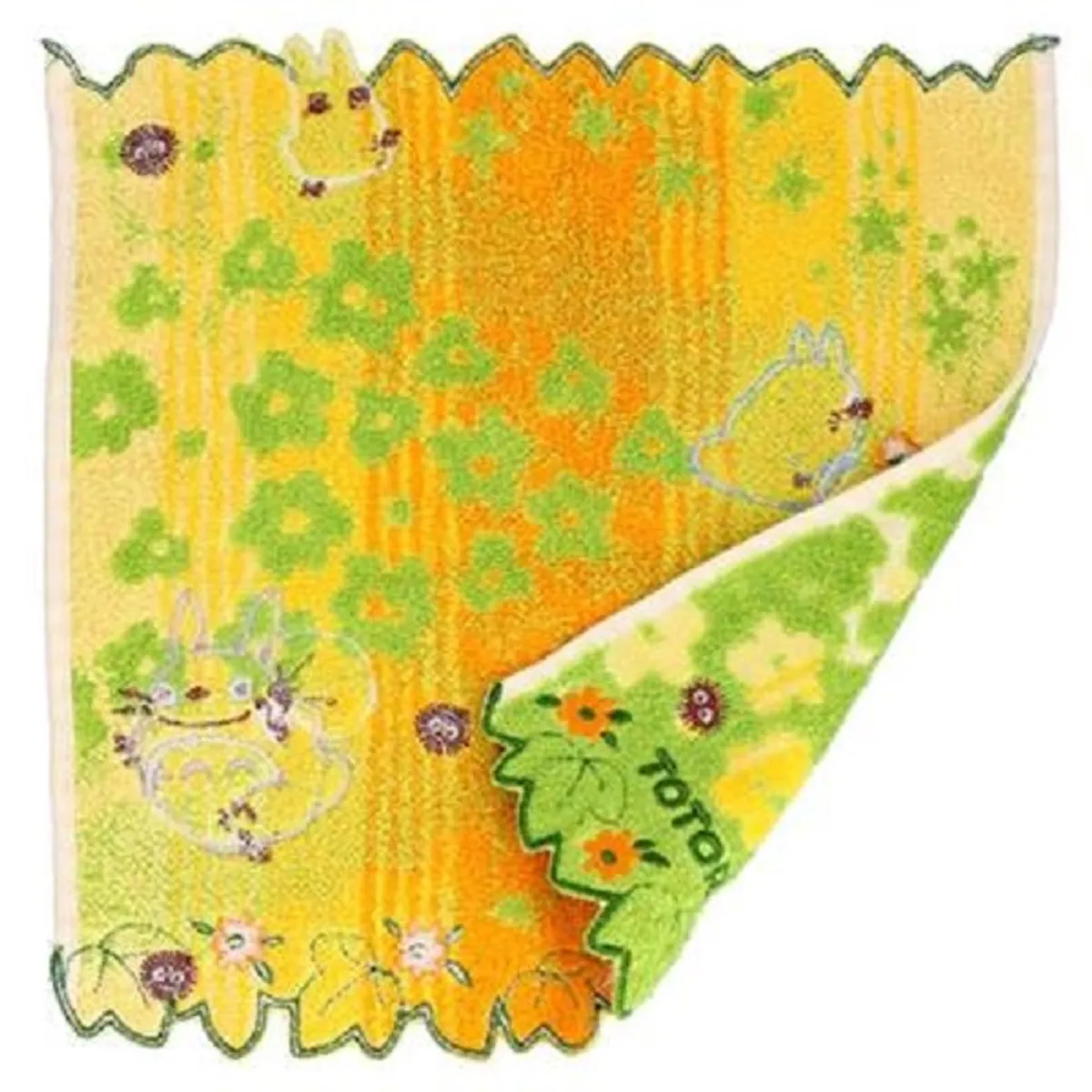 Studio Ghibli - My Neighbor Totoro - Yellow Flowers Mini Towel 25 x 25cm