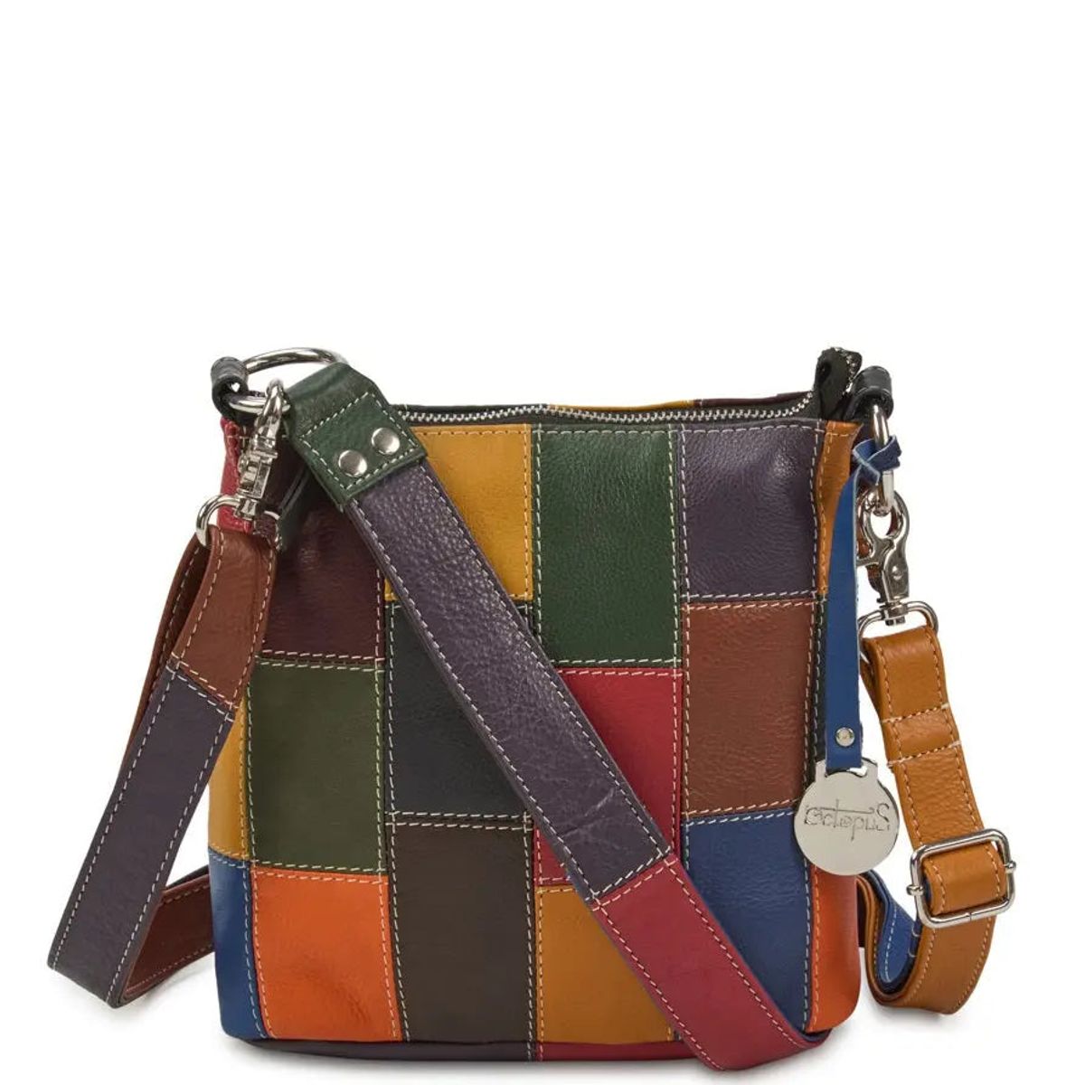 Style Olanda i smuk multifarve. Superfed slingbag til skulder og crossbody