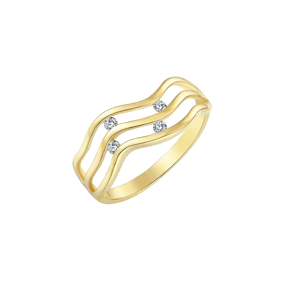 Støvring Design 14 Karat Guld Ring 72251017