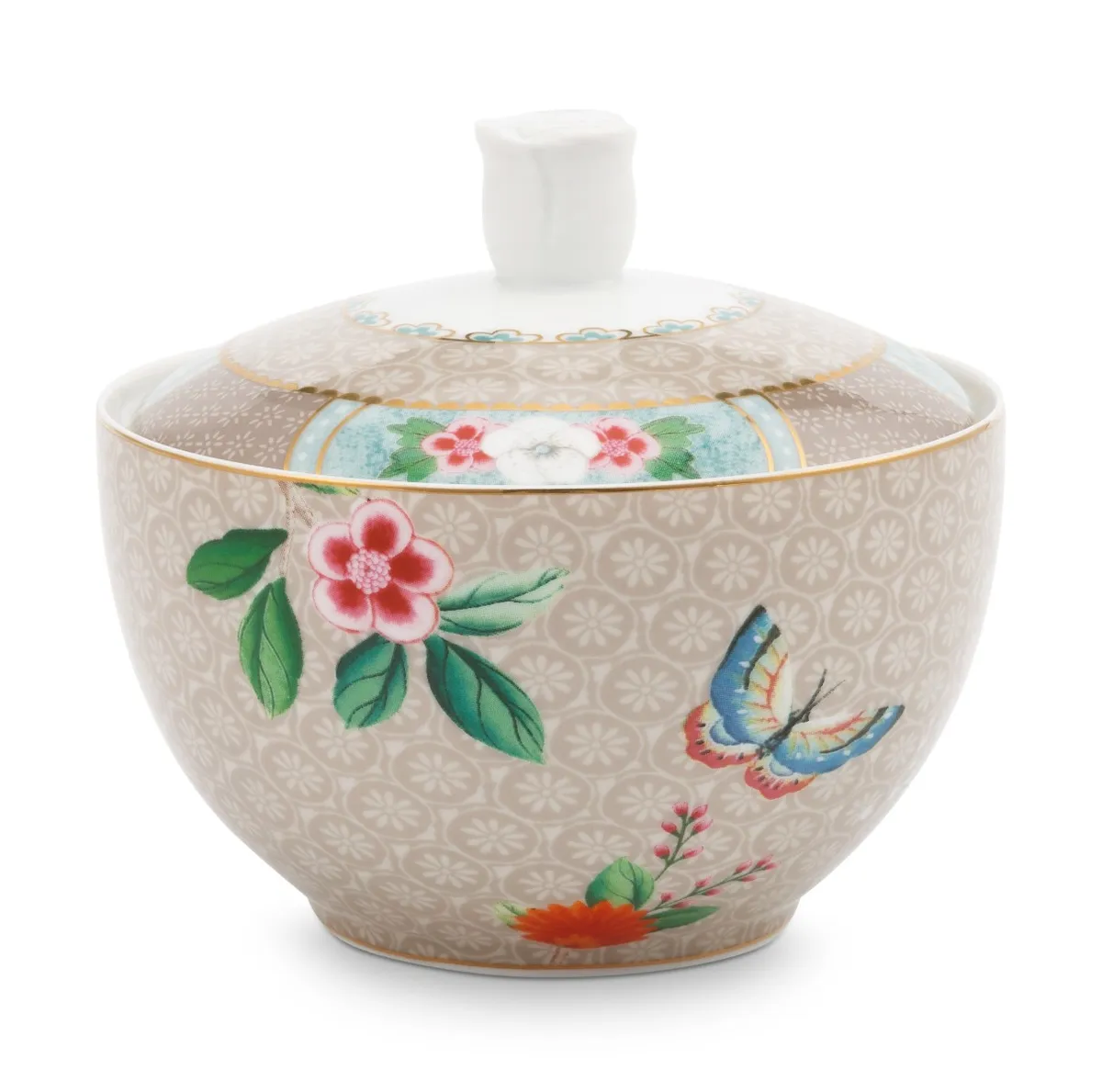 Sugar Bowl Blushing Birds Khaki 300ml