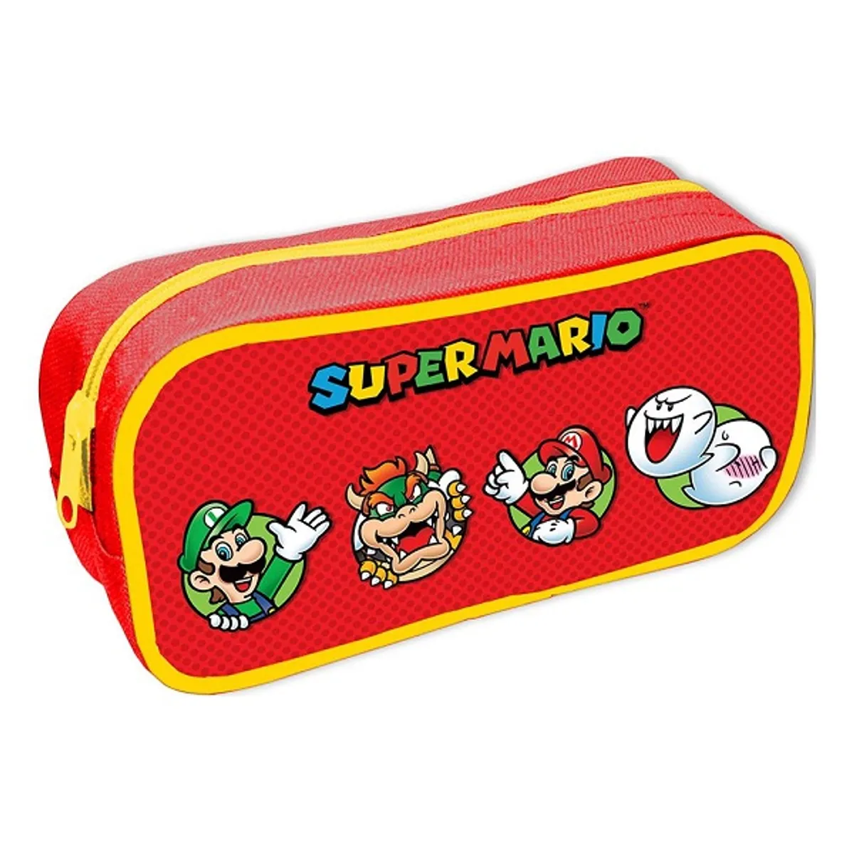 Super Mario - Character Circles - Pencil Case/Penalhus