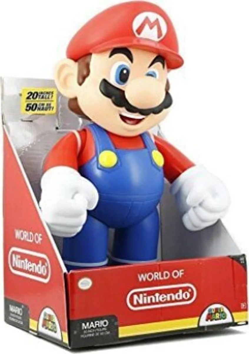 Super Mario Figur - 50 Cm