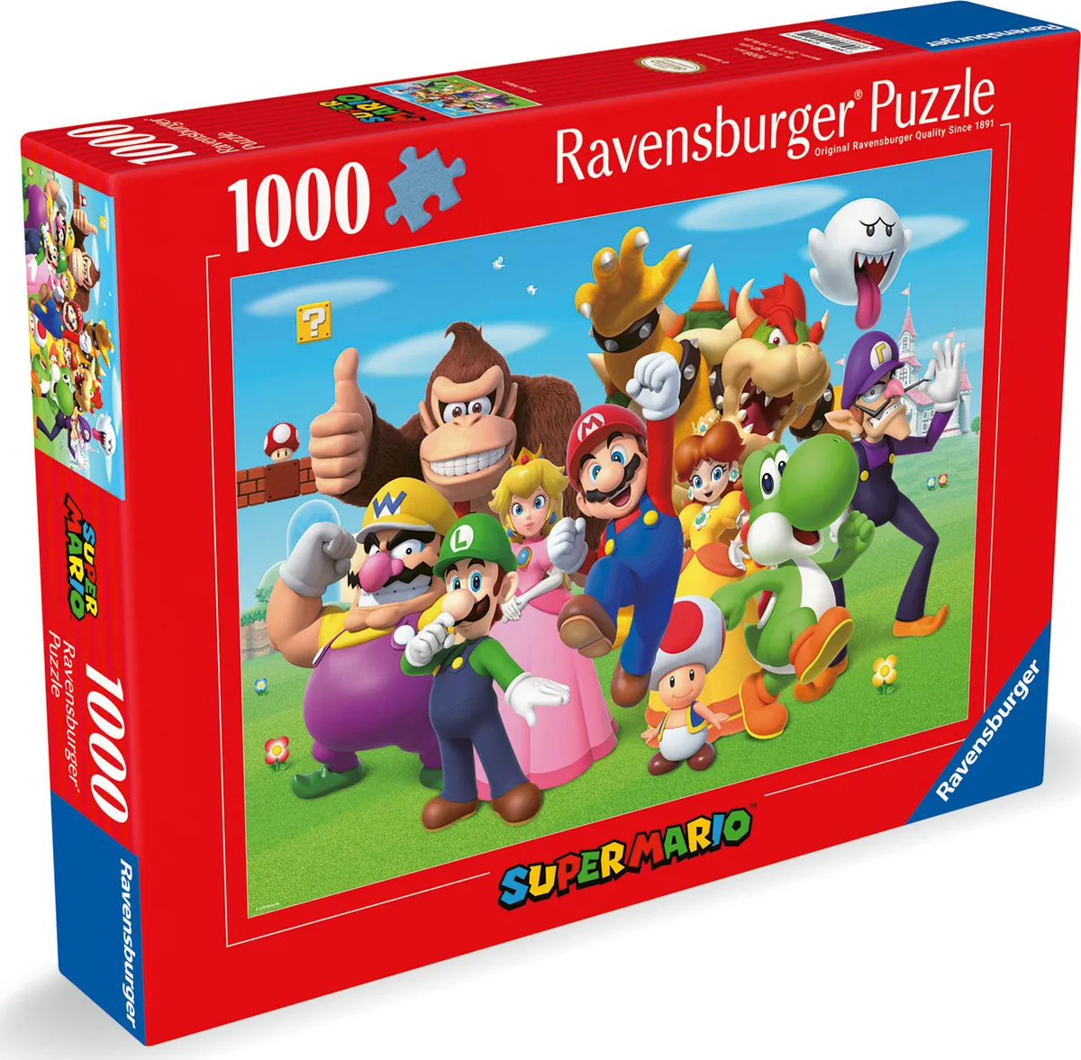 Super Mario Puslespil - 1000 Brikker - Ravensburger