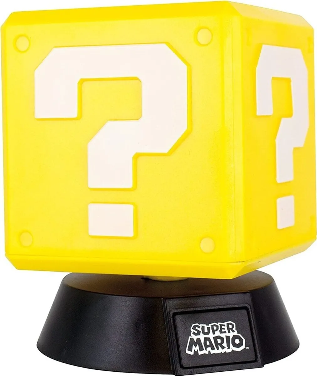 Super Mario - Question Block 3d Lampe