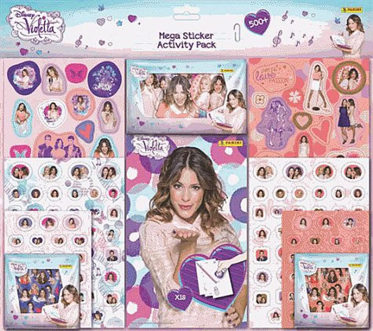 ! SUPER TILBUD Disney: Violetta - Stickers Mega Album Pack *Udsalg*