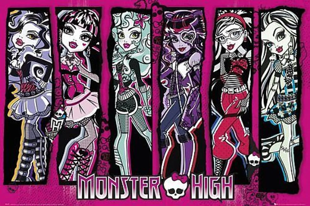 ! Super tilbud Poster/Plakat - #33 Monster High Group - 61x91,5 cm