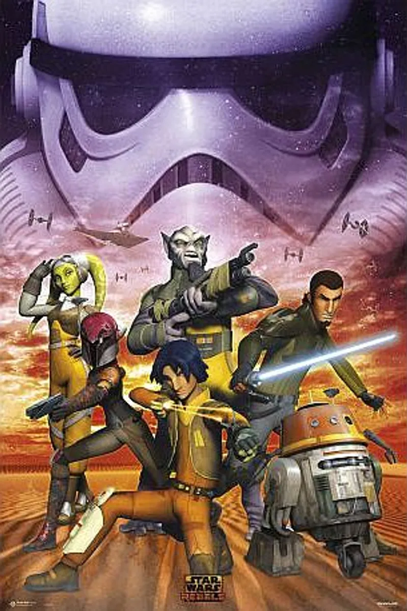 ! Super tilbud Poster/Plakat - #6 Star Wars Rebels Empire - 61x91,5 cm