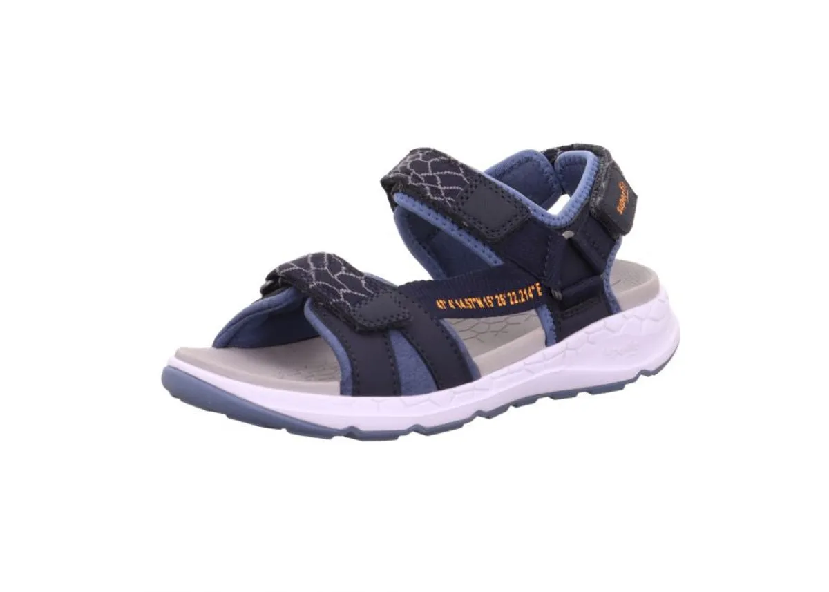 Superfit - Criss Cross sandal - 48-0225 - Blå - 29