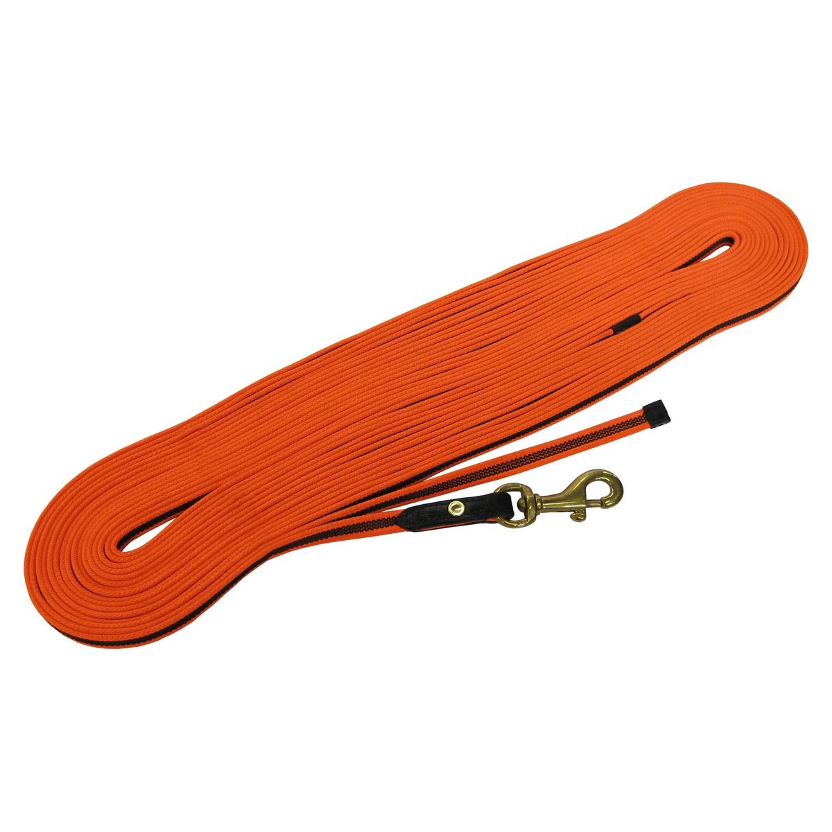 SuperGrip flad sporline, Orange med sorte striber.