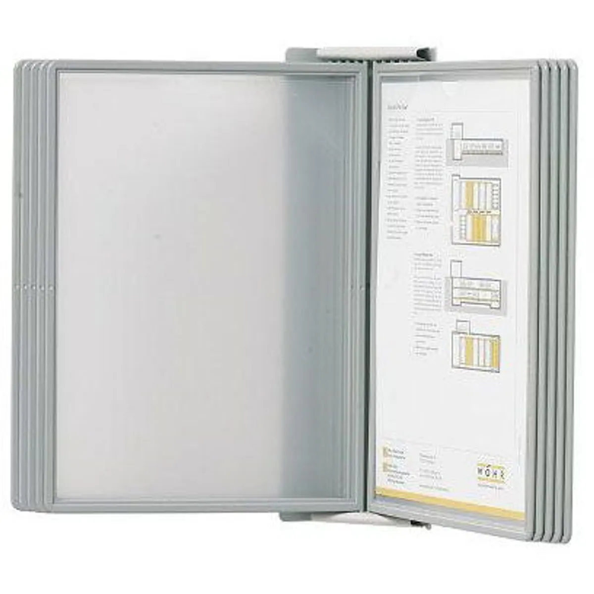 Superior registersystem bord-flexarm gra A4