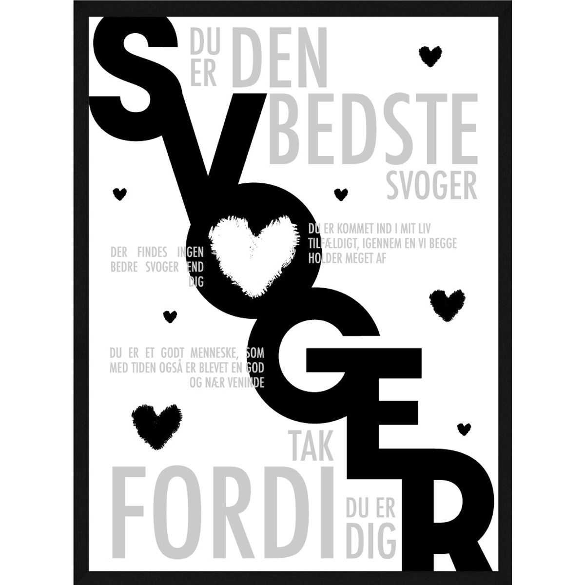 Svoger plakat - Personlig plakat