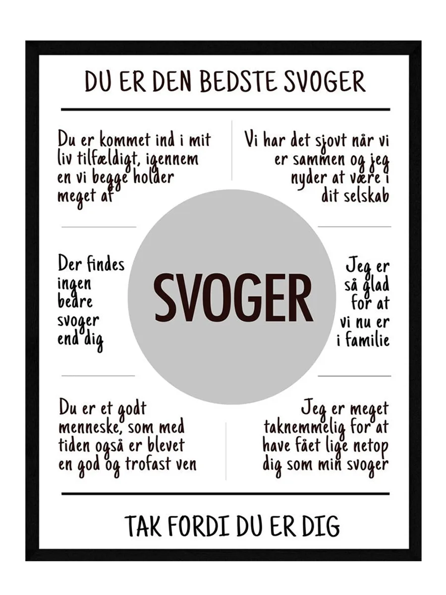 Svoger plakat