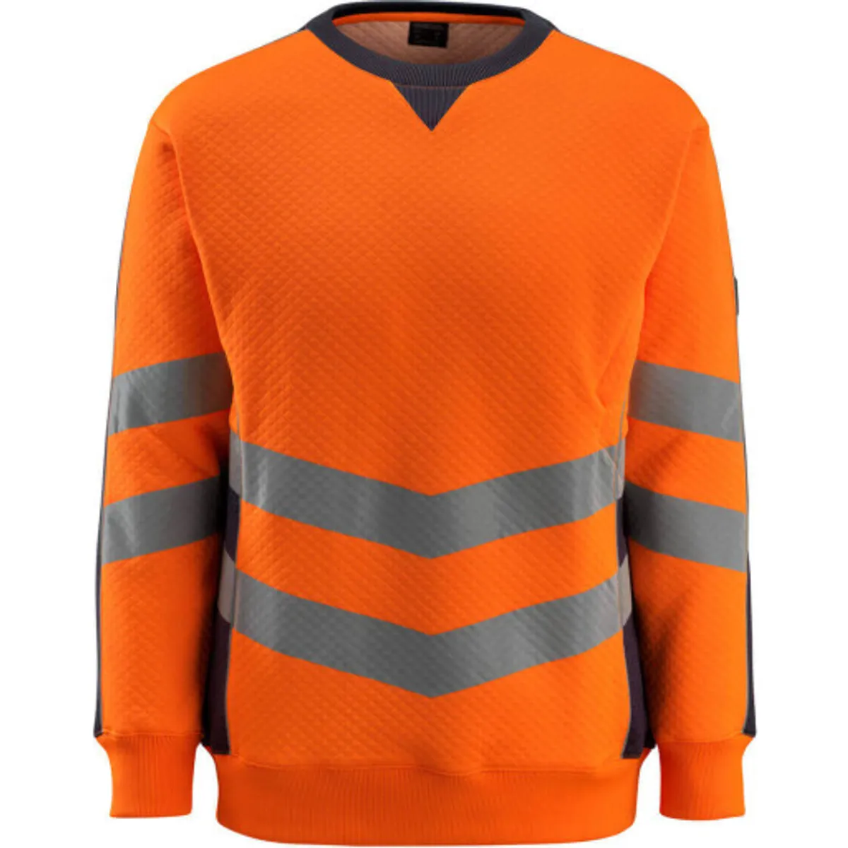 SWEATSHIRT,4XL,HI-VIS ORANGE/M