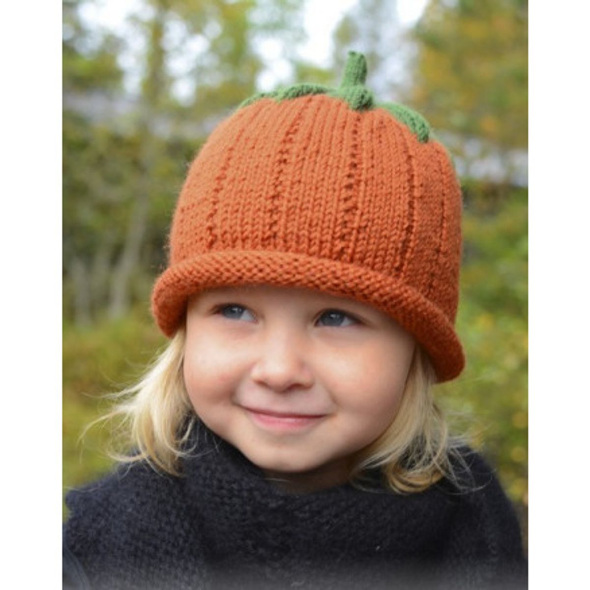 Sweet Pumpkin by DROPS Design - Hue Strikkeopskrift str. 0/6 mdr - 7/8 - 0/6 mdr