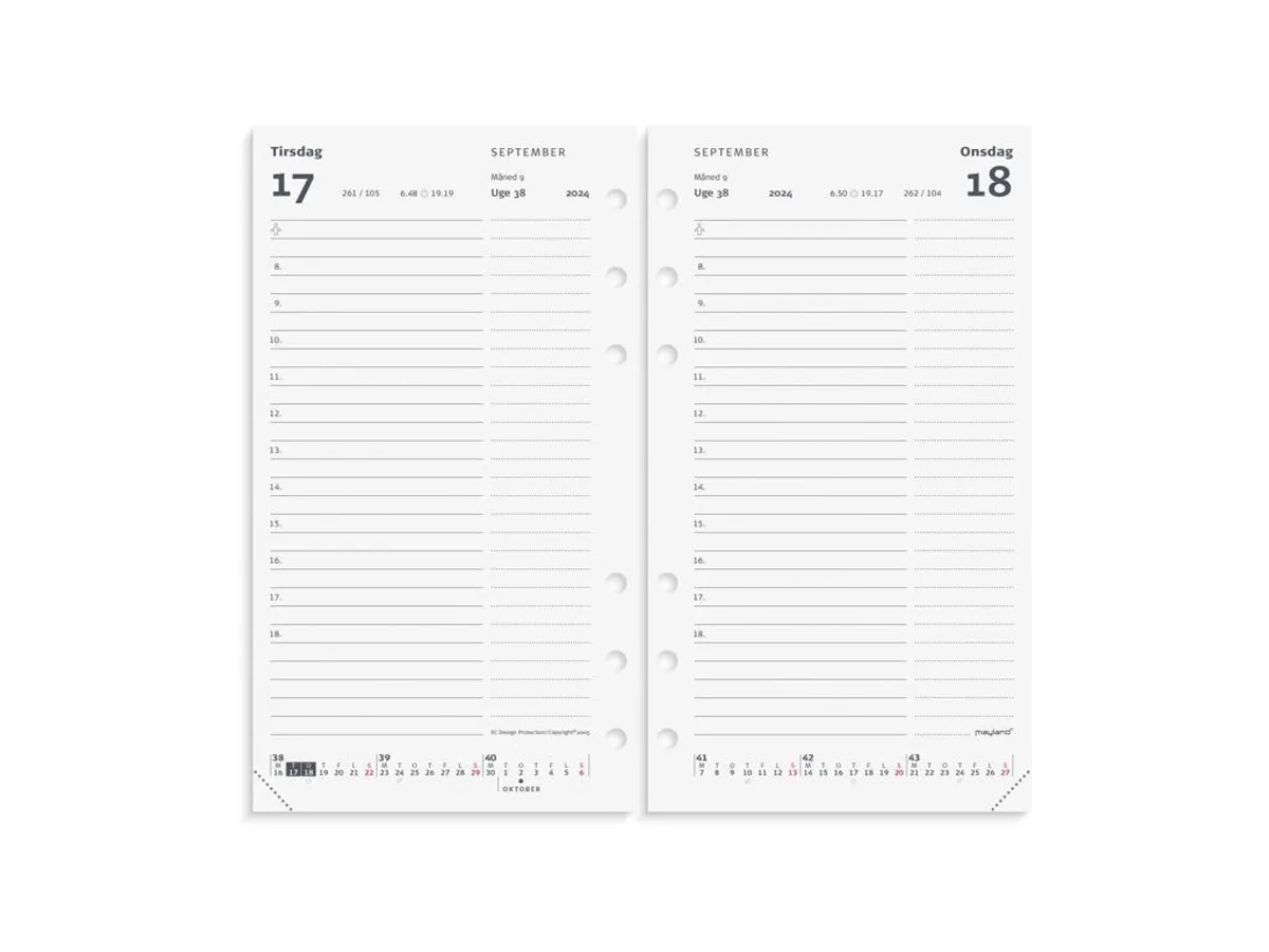 System PP Dagkalender Refill 2024