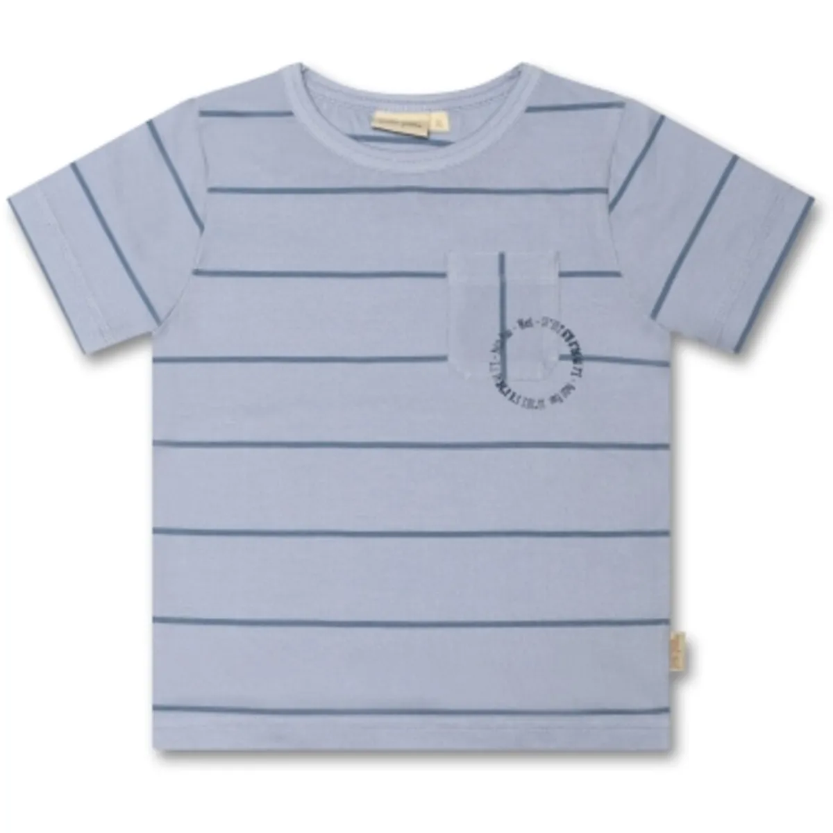 T-shirt kortærmet Pocket - BLUE - 122