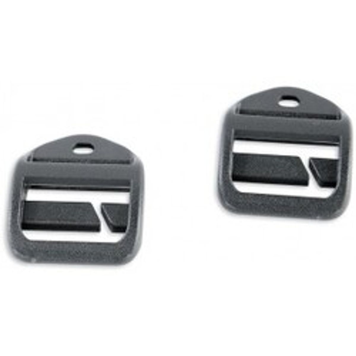 Tatonka Open Ladderlock 25mm Qa (pair) - Black - Str. Stk. - Taske