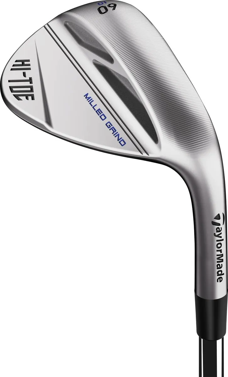 Taylormade HI-Toe 3 Gap Wedge - Chrome - Venstre - 52.0° / 09° / SB - KBS HI Rev 2.0 Stiff Stål