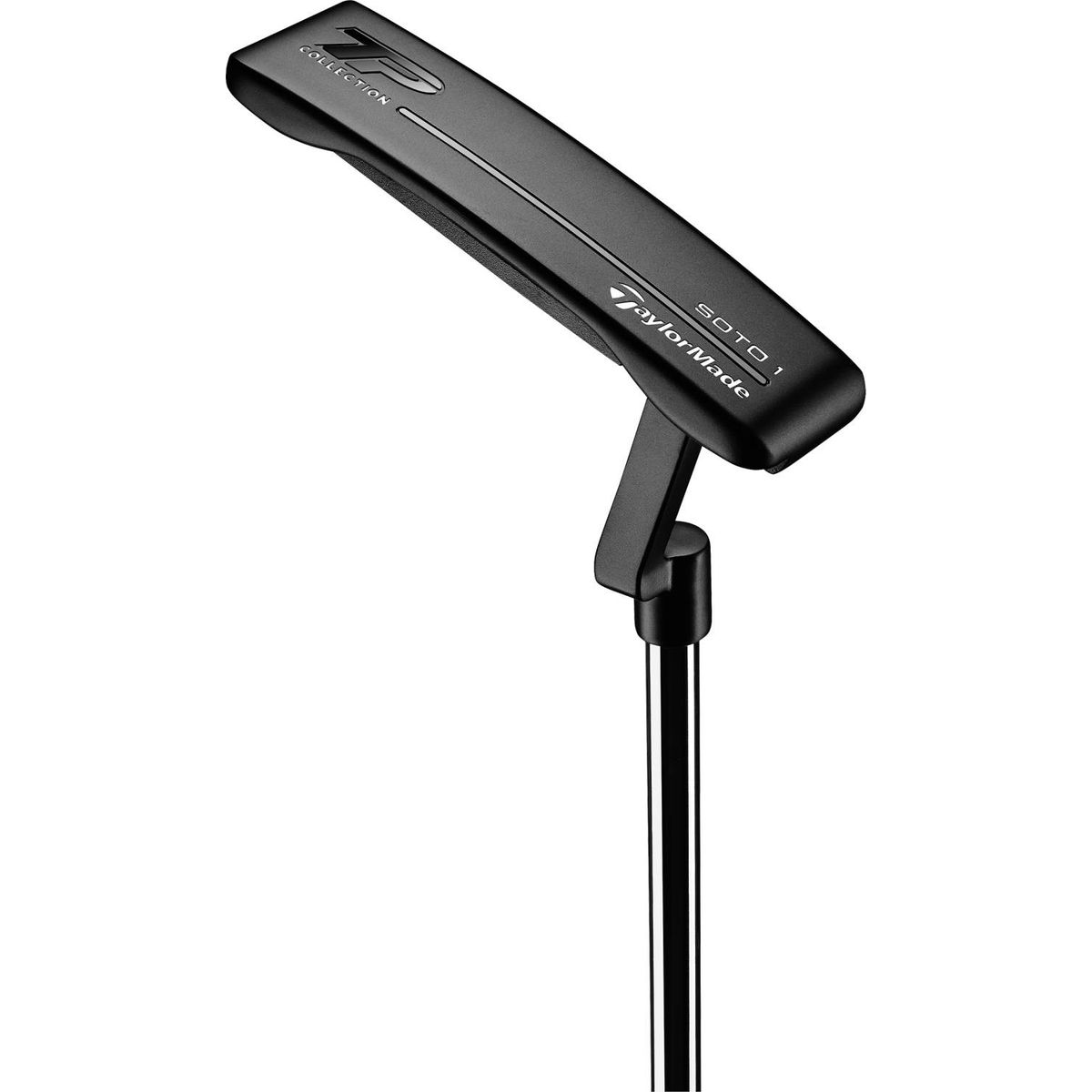 Taylormade TP Black Soto Plumber Neck Putter - Black - Venstre - Str. 35" - Taylormade Sink Fit (2024) Skinny Sort