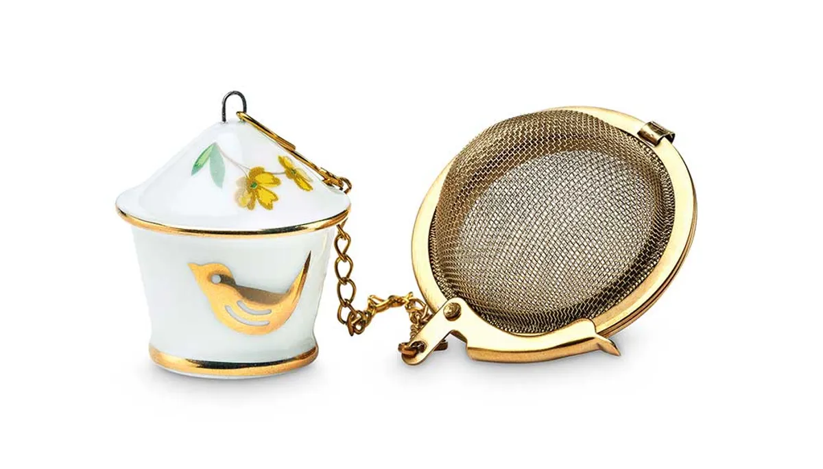 Tea Infuser Birdhouse