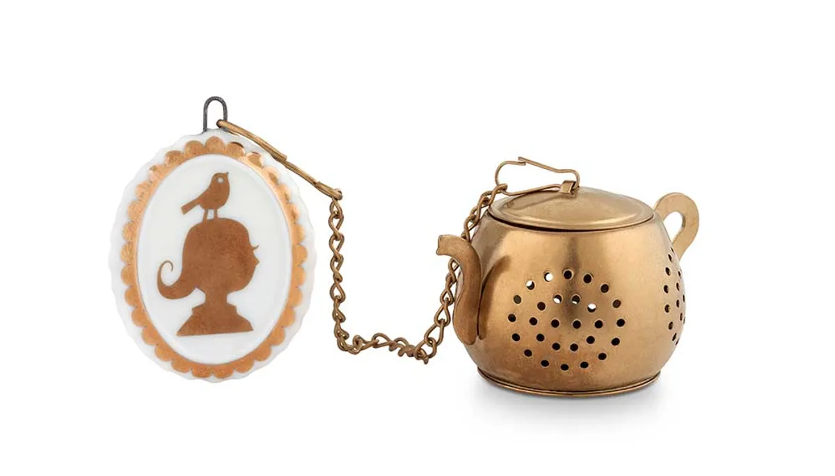 Tea Infuser Medaillon Royal White