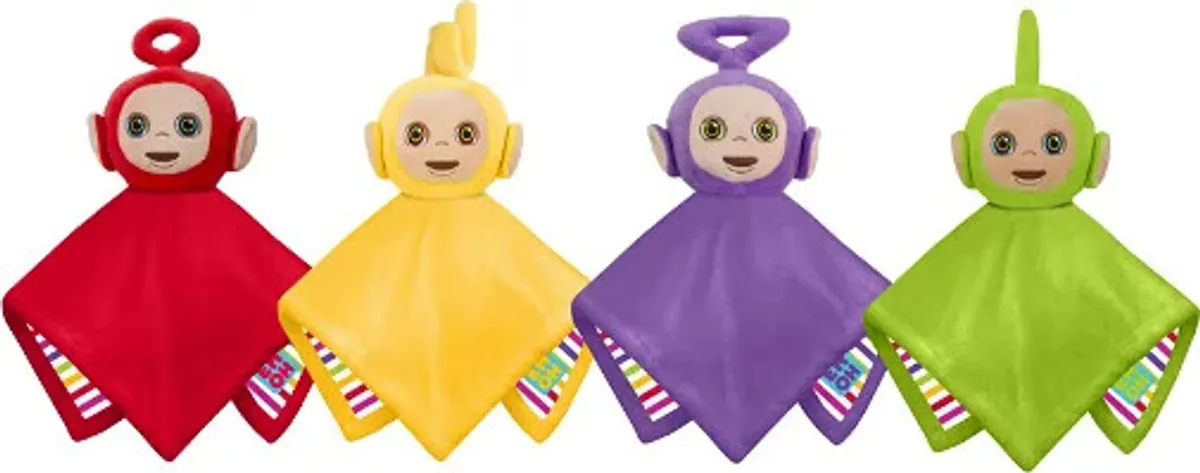 Teletubbies Sutteklud I Plys - 27x27 Cm - Assorteret