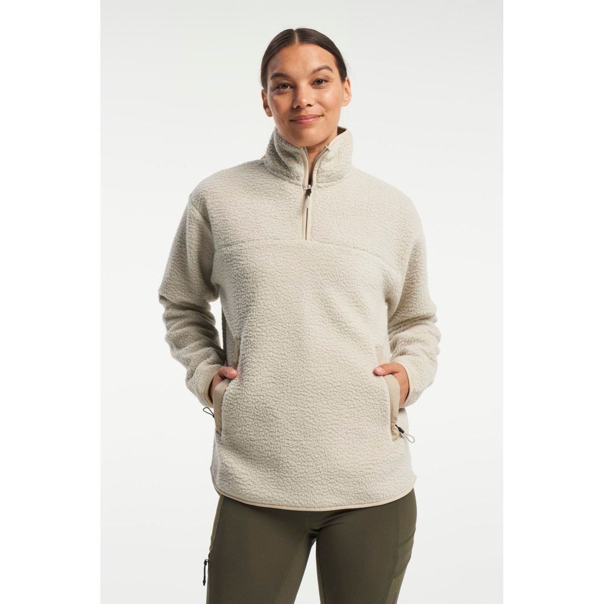 TENSON Yoke Half Zip Dame 17645