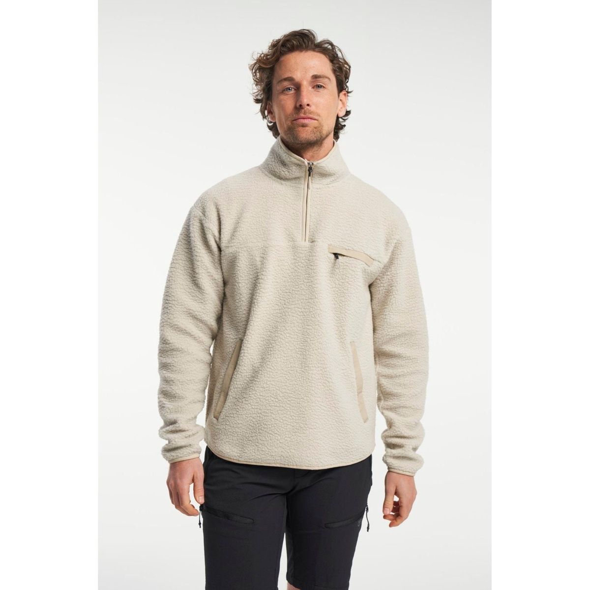 TENSON Yoke Half Zip Herre 17646